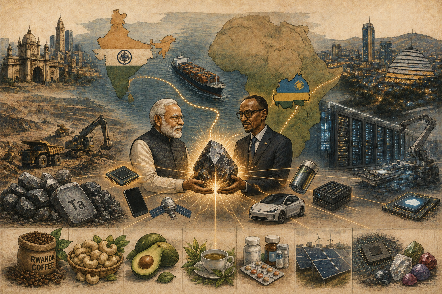 Rwanda-Inde : un partenariat stratégique en pleine expansion