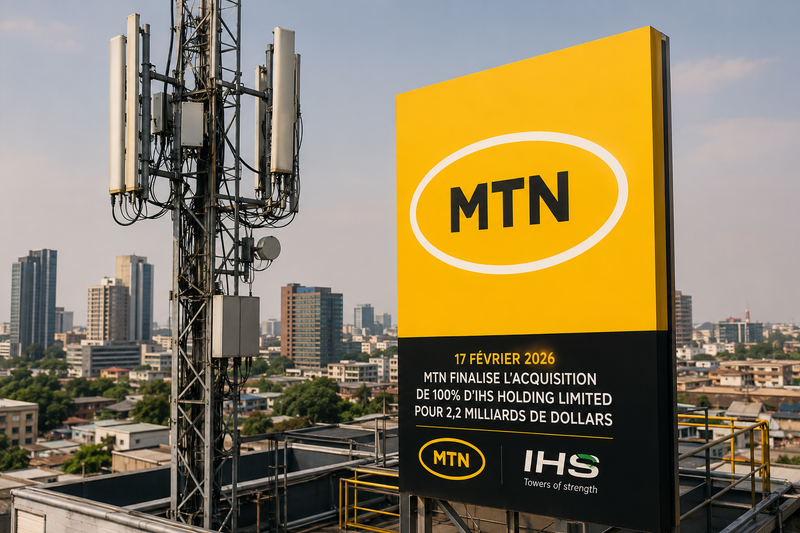 MTN Rachète IHS Towers : Une Méga-Transaction à 2,2 Milliards de Dollars pour une Souveraineté sur les Infrastructures Télécoms