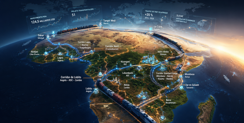 Le siècle des corridors : comment le rail redessine la puissance économique de l'Afrique