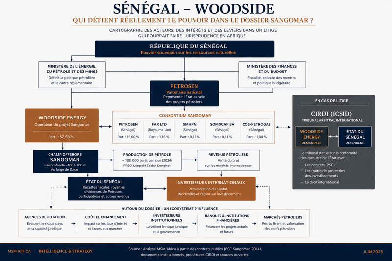 SÉNÉGAL vs WOODSIDE : ANATOMIE D'UN BRAS DE FER QUI DÉPASSE LE SÉNÉGAL