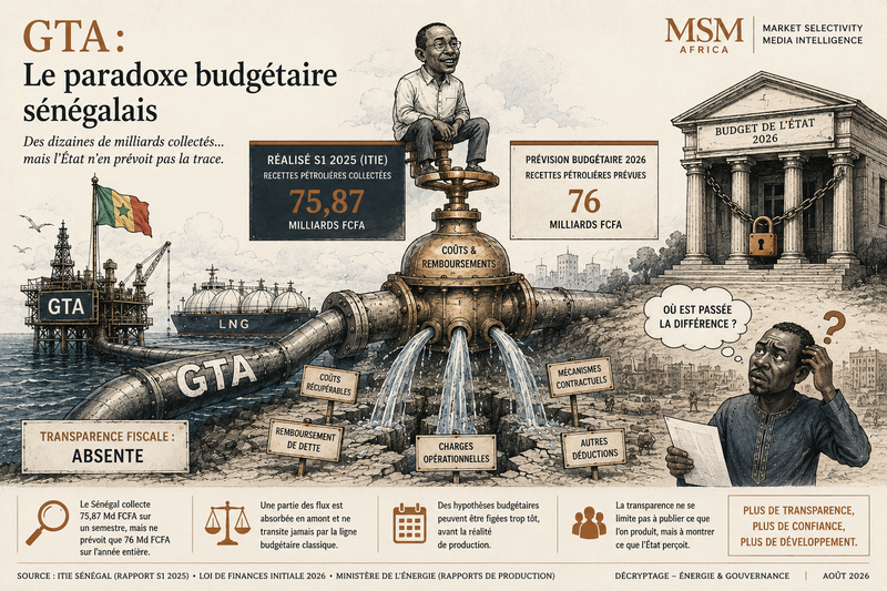 Sénégal | GTA Decryptage : prévisions, réalisé et délais - ce que révèle une vérification à trois niveaux