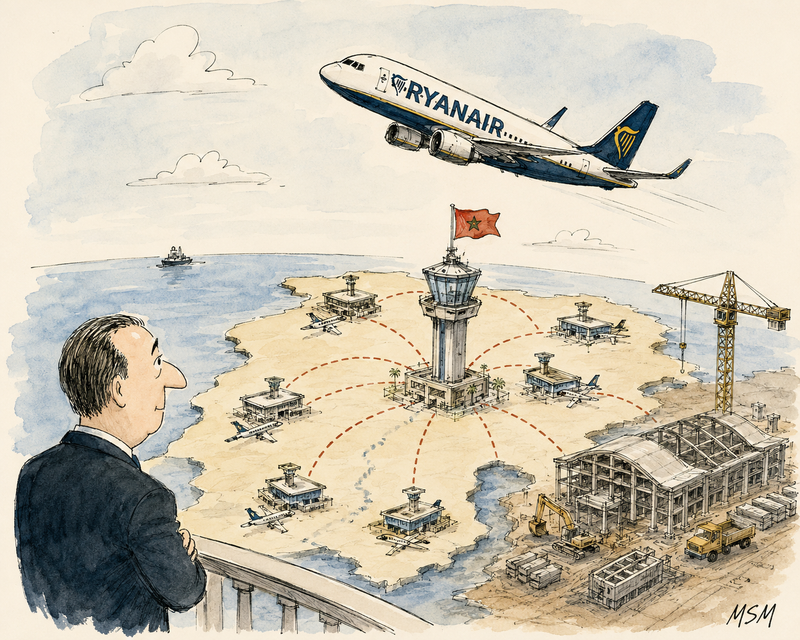 RYANAIR ACCÉLÈRE AU MAROC : LE ROYAUME PRÉPARE-T-IL UNE NOUVELLE ARCHITECTURE AÉRIENNE ?