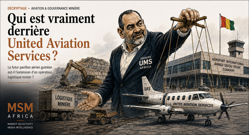 Guinée : la filiale minière de UMS Africa Group rebaptisée pavillon national de l'aviation civile