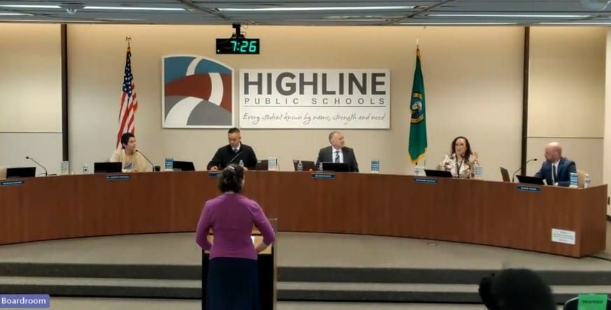 'Gender-Affirming Care' Question Disrupts Highline Board Meeting