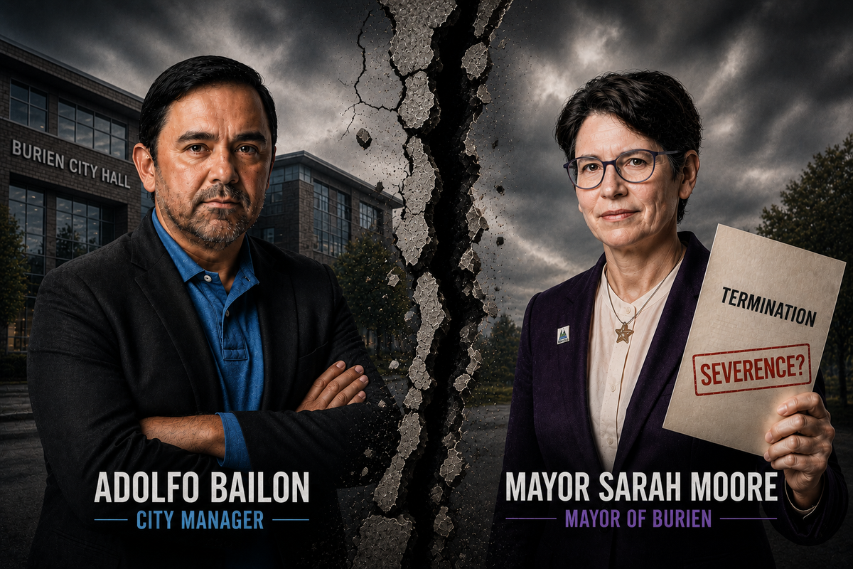 Burien Divorce Court: City Manager Fight Could Cost More Than Severance | Perspectives