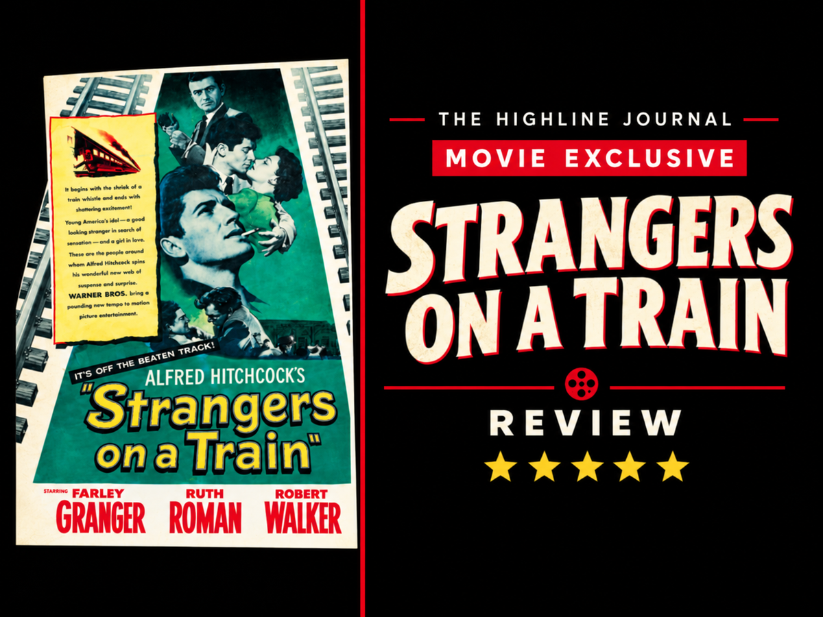 Hitchcock’s Strangers on a Train – A Thrilling Delight