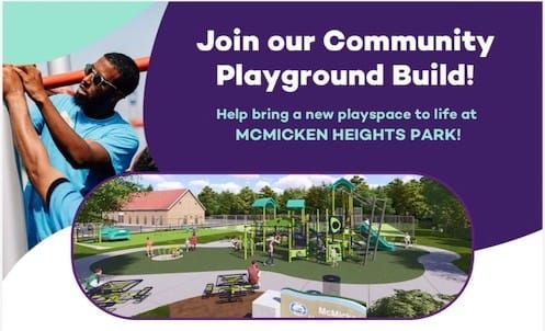 Community Volunteers Needed to Build New Playground at McMicken Heights Park in SeaTac