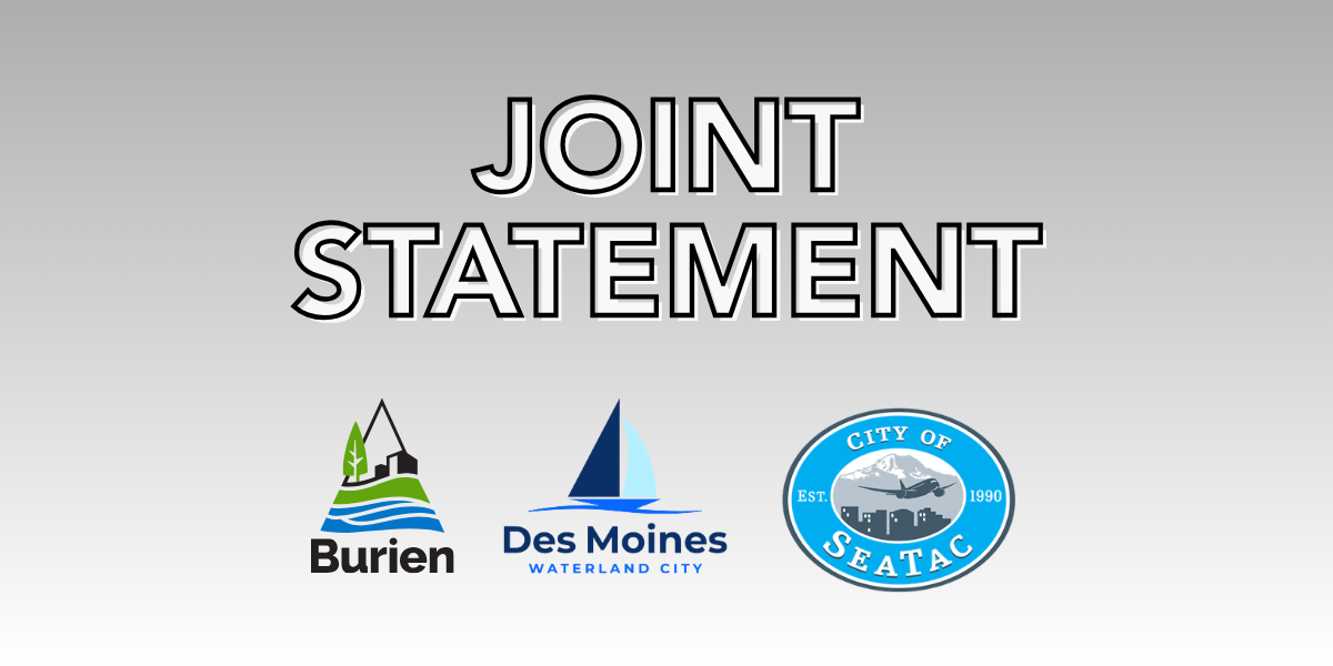 Burien, Des Moines and SeaTac Ask Port to Pause Final  Environmental Impact Statement