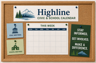 Week at a Glance: Civic Meetings | July 27- 31
