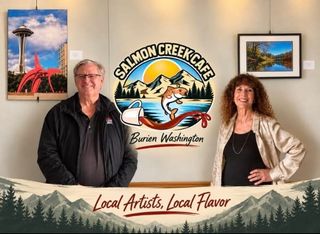 Salmon Creek Café Features September Artists Peter Fecteau and Laurel Mercury