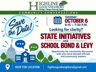 SAVE THE DATE | Highline Good Neighbors Invites Community to Discuss Upcoming Ballot Issues