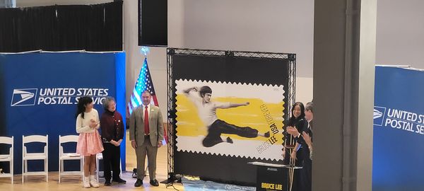 American Hero, Bruce Lee, Commemorated on USPS Stamp