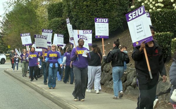Healthcare Workers Picket St. Anne Hospital Amid Ongoing Contract Talks Over Wages and Staffing