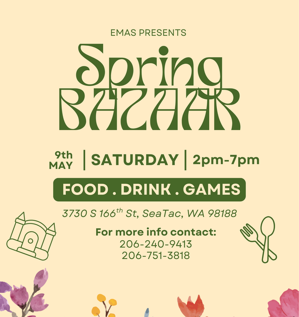 Spring Bazaar in SeaTac