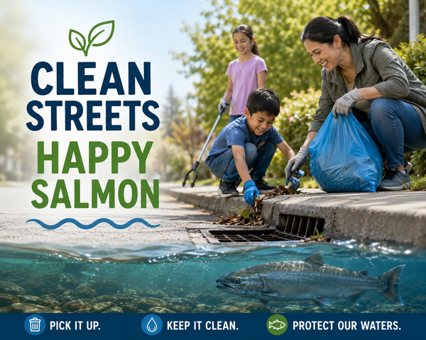 Public Works Week: Save a Salmon, Adopt a Drain (And Score Chocolate Too)