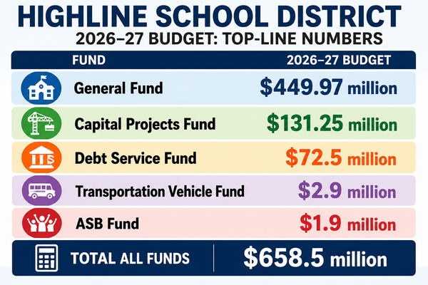 Highline Schools Proposed 2026-27 Budget: Share Your Feedback
