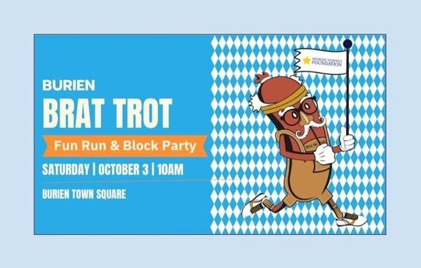 2026 Burien Brat Trot: 5K, Kids 1K & Block Party