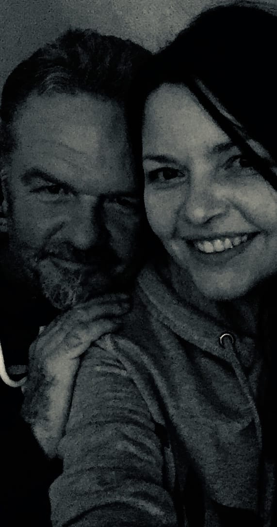 Phil with his sister Clare