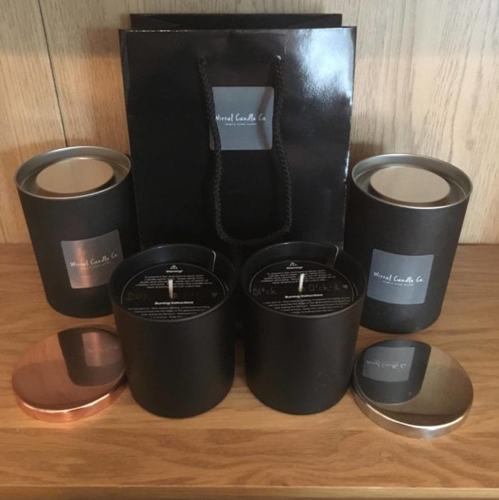 Wirral Candle Company gift set