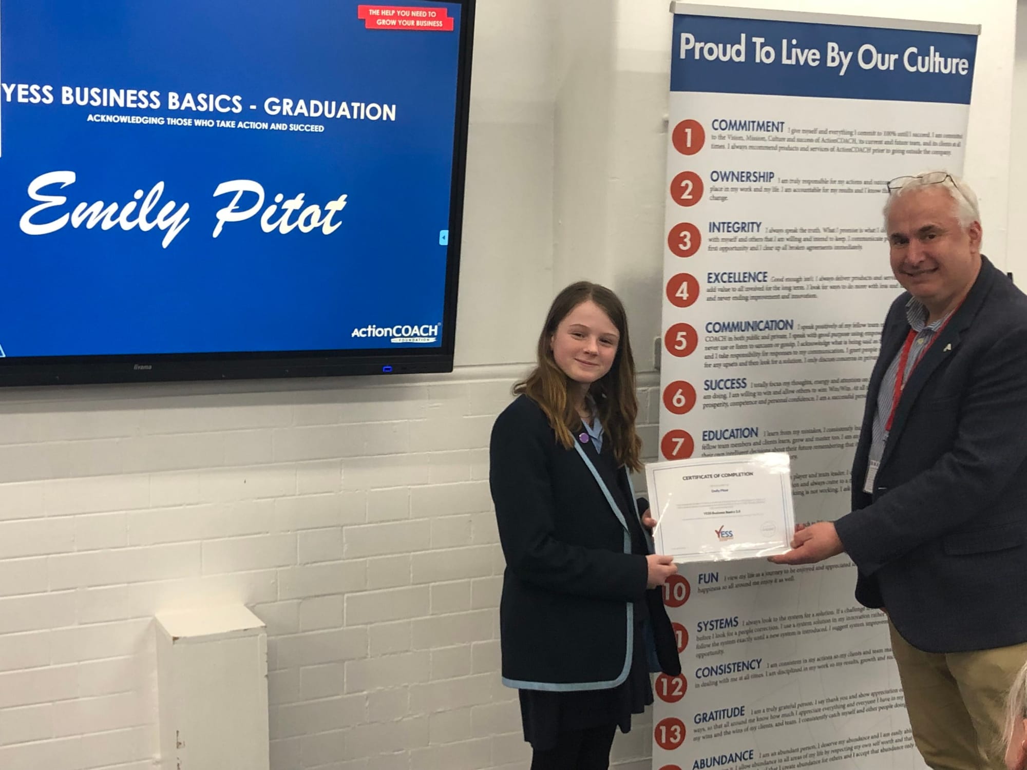 West Kirby Grammar School pupil celebrates business graduation