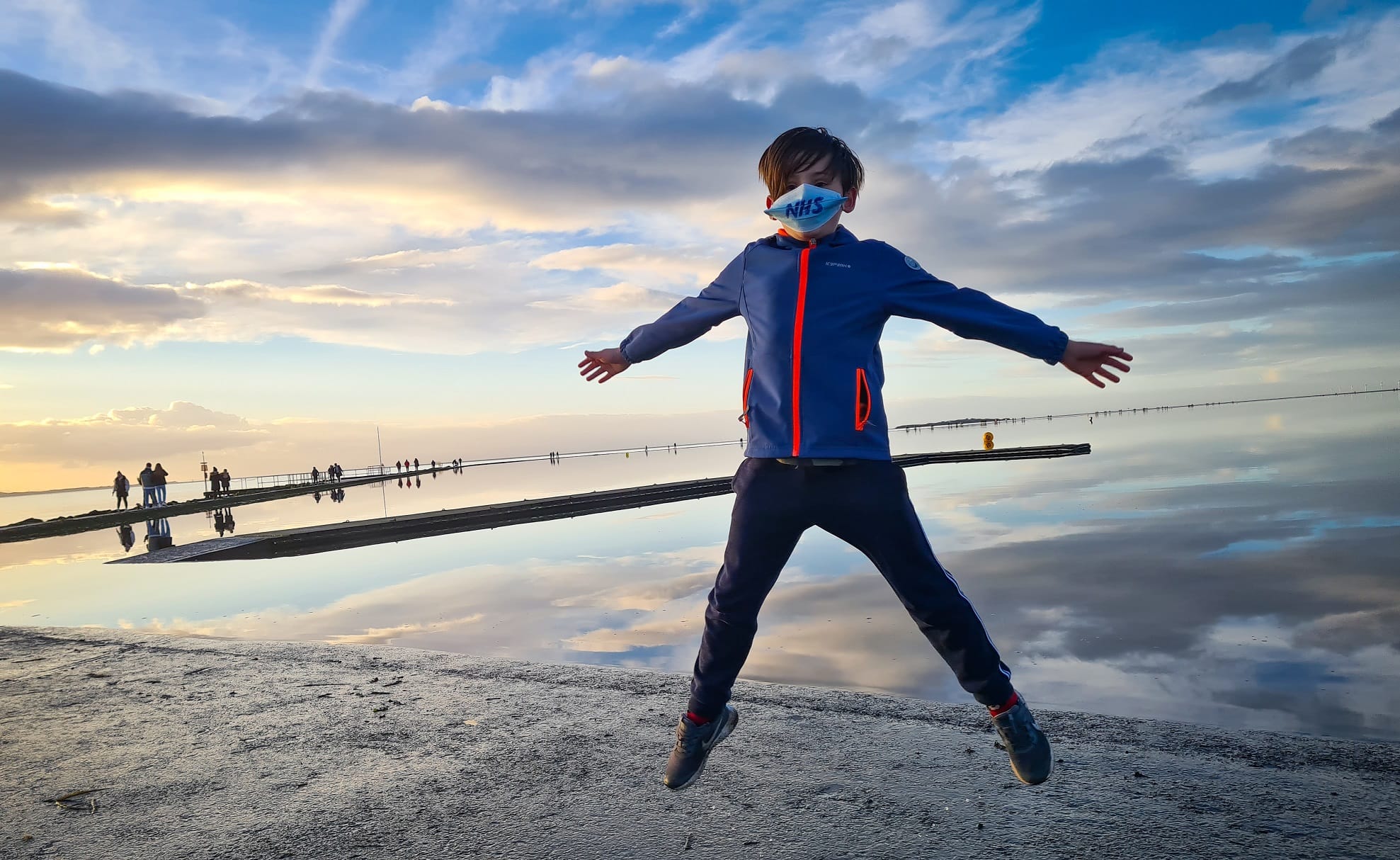 Meet the 10-year-old running 100 laps of the Marine Lake in memory of Captain Sir Tom Moore