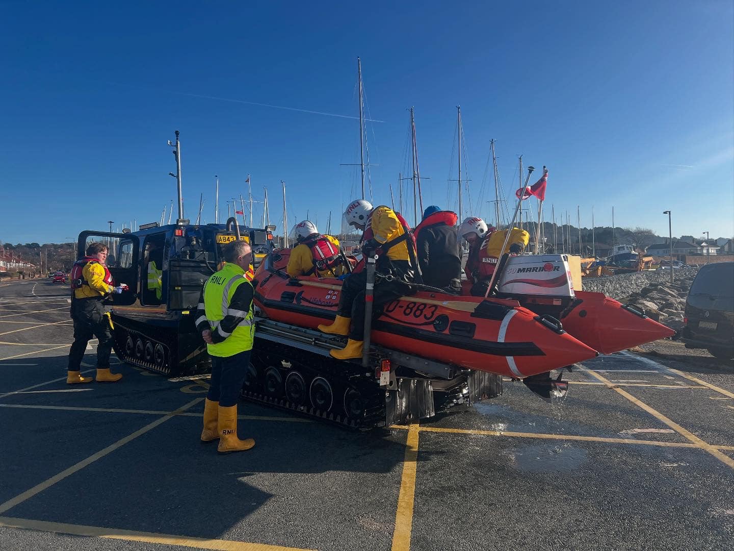 Rescue drama on Little Eye