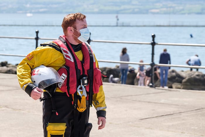 West Kirby lifeboat crew have seen one of their busiest weeks ever. Photo: David Edwards