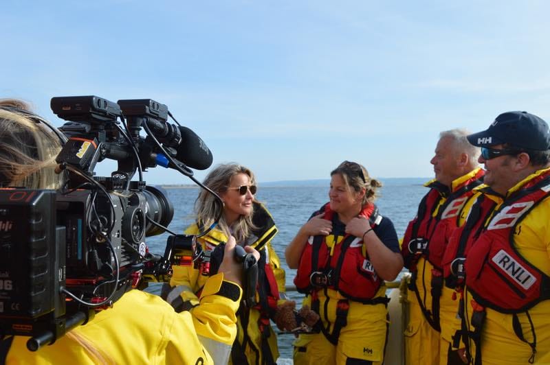 Hoylake lifeboat team star in TV series
