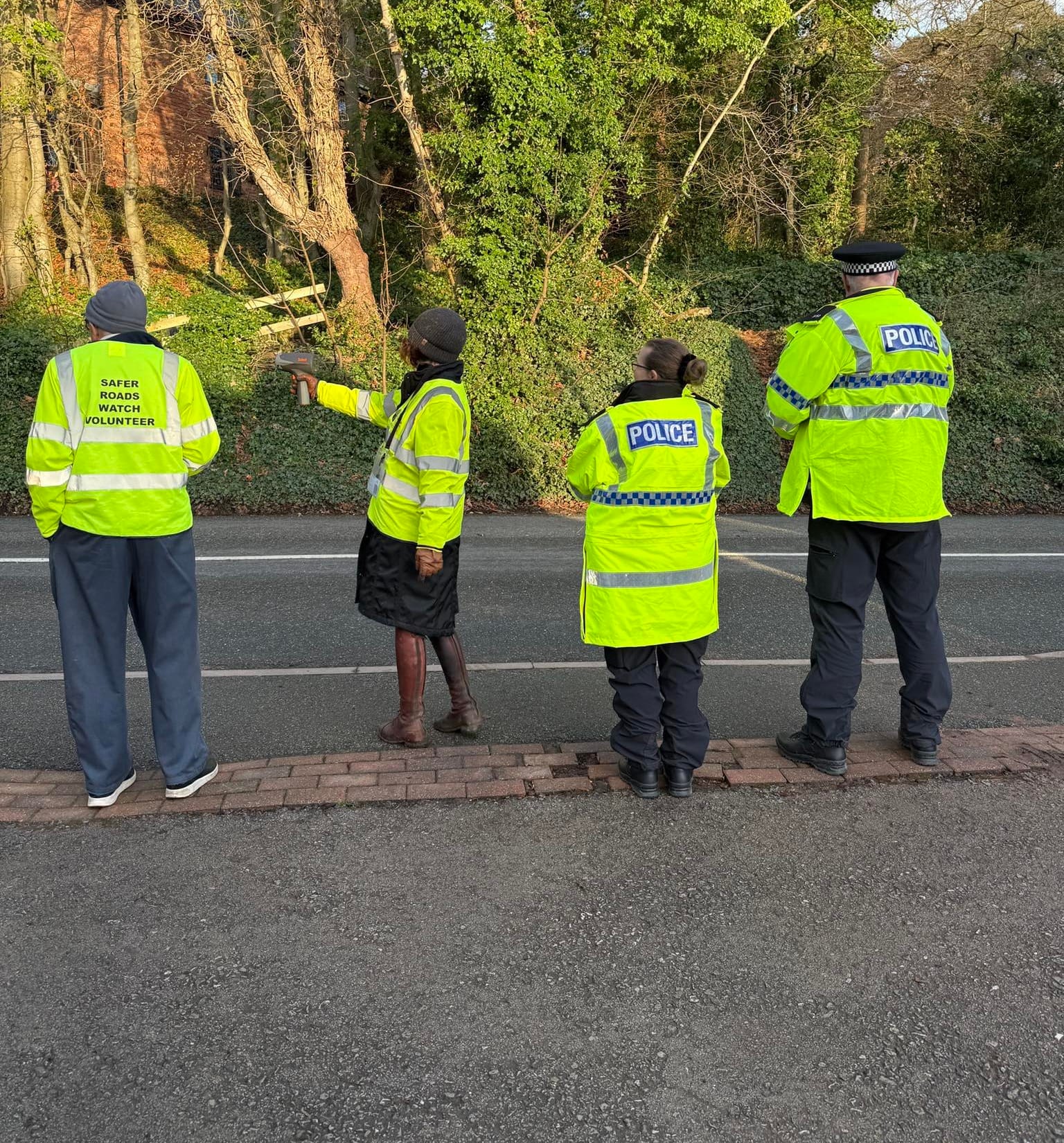 Drivers caught speeding through Caldy