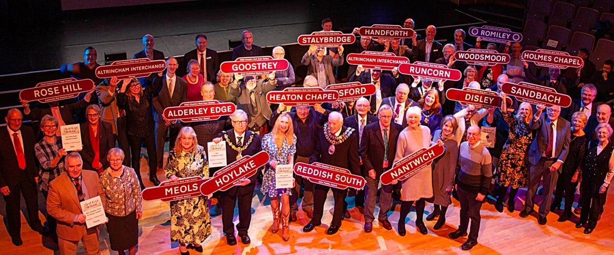 Railway stations clean up at awards ceremony