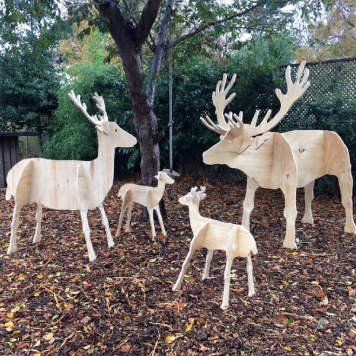 The couple run Cleancut Wood, which provides engraved wood products for gift & home, plus furniture.