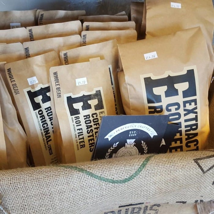 Coffee bags, available at Rubis