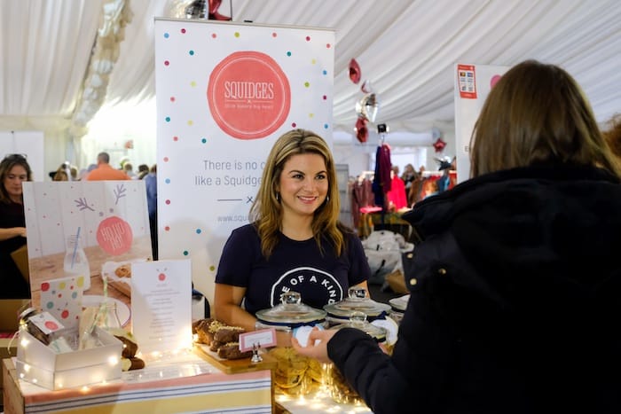 Stallholder at Wirral Bazaar