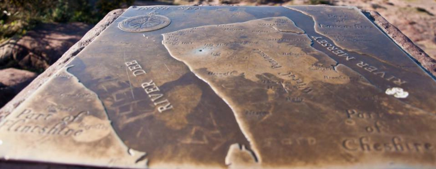 Wirral council is to replace Thurstaston Hill's stolen brass map