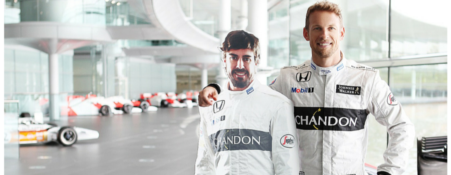 McLaren Honda Formula 1 car makes a pit stop in West Kirby this weekend