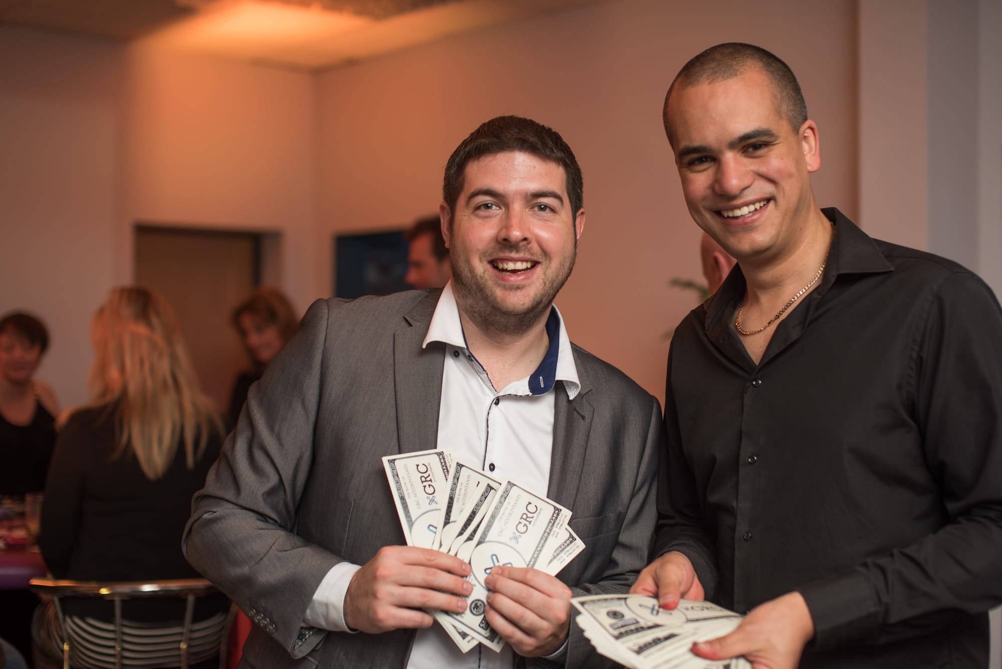 Gareth Cooper & Ben Howarth, from GRC Accountants