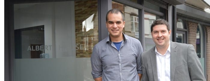 Ben Howarth and Gareth Cooper from GRC Accountants