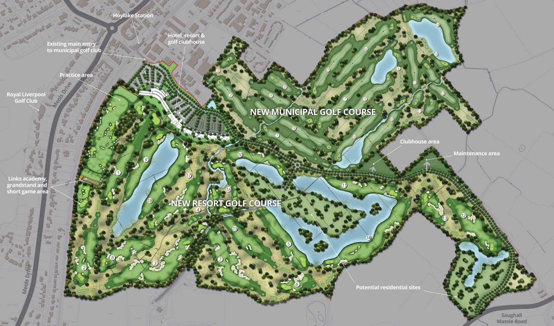 End for golf resort plan as council pays off developer