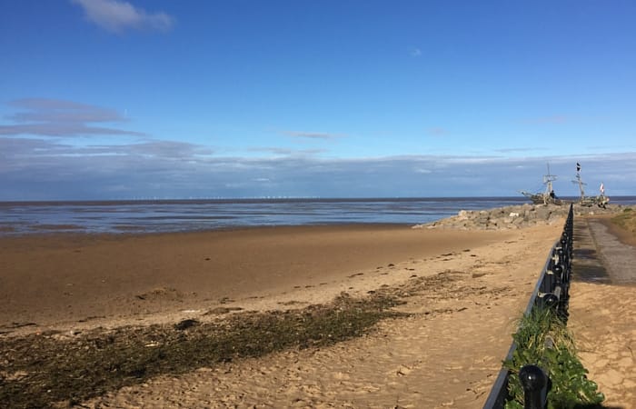 Hoylake beach today