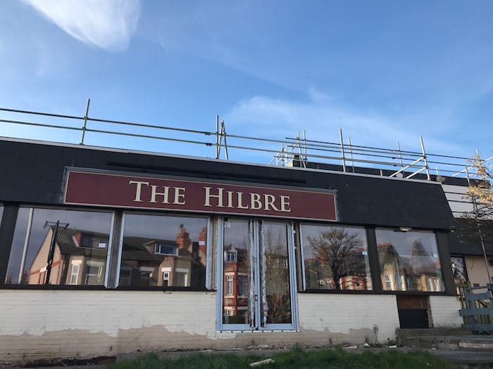 The Hilbre is undergoing a refurbishment