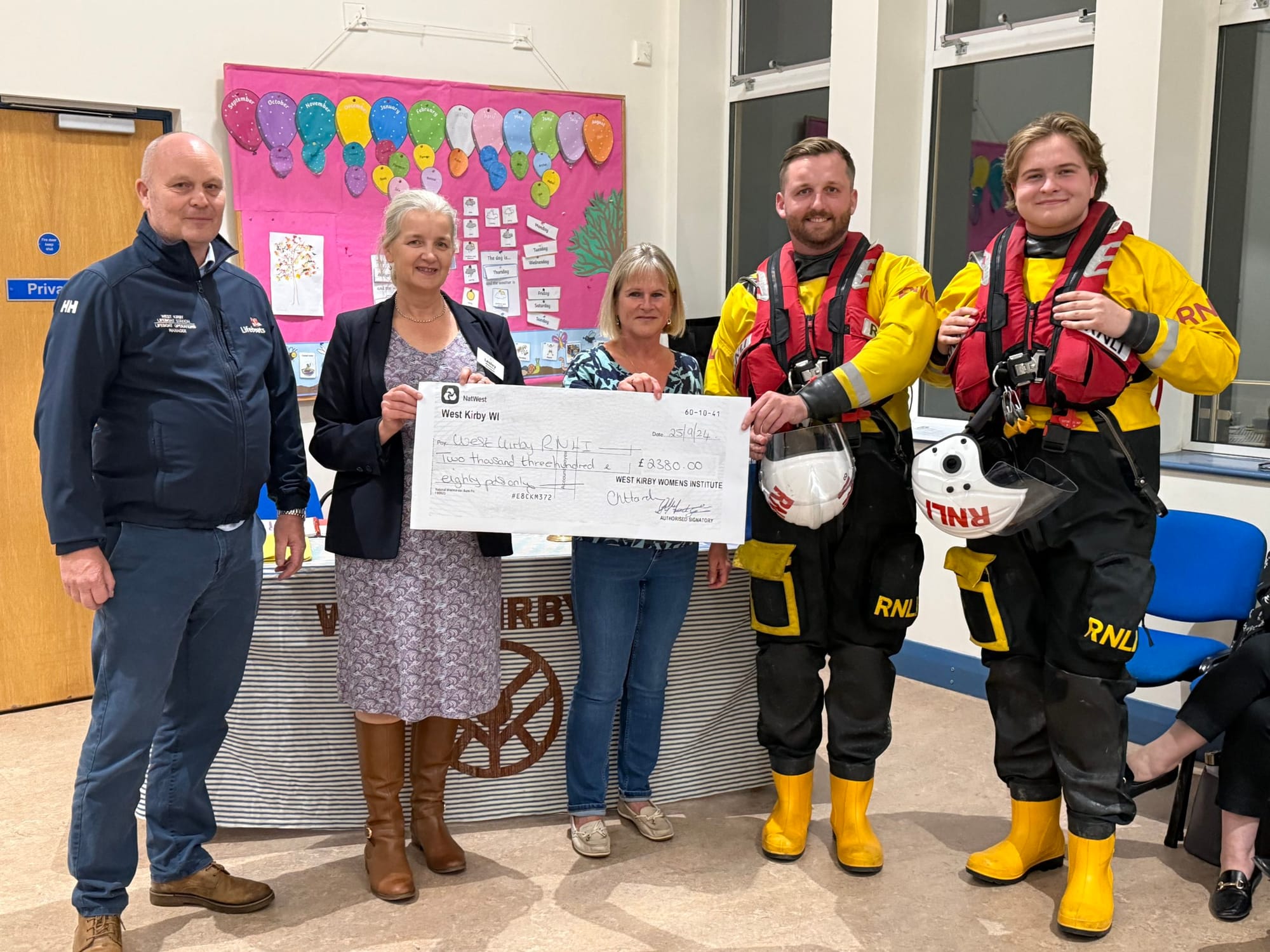 West Kirby WI raises more than £4,750 for local charities