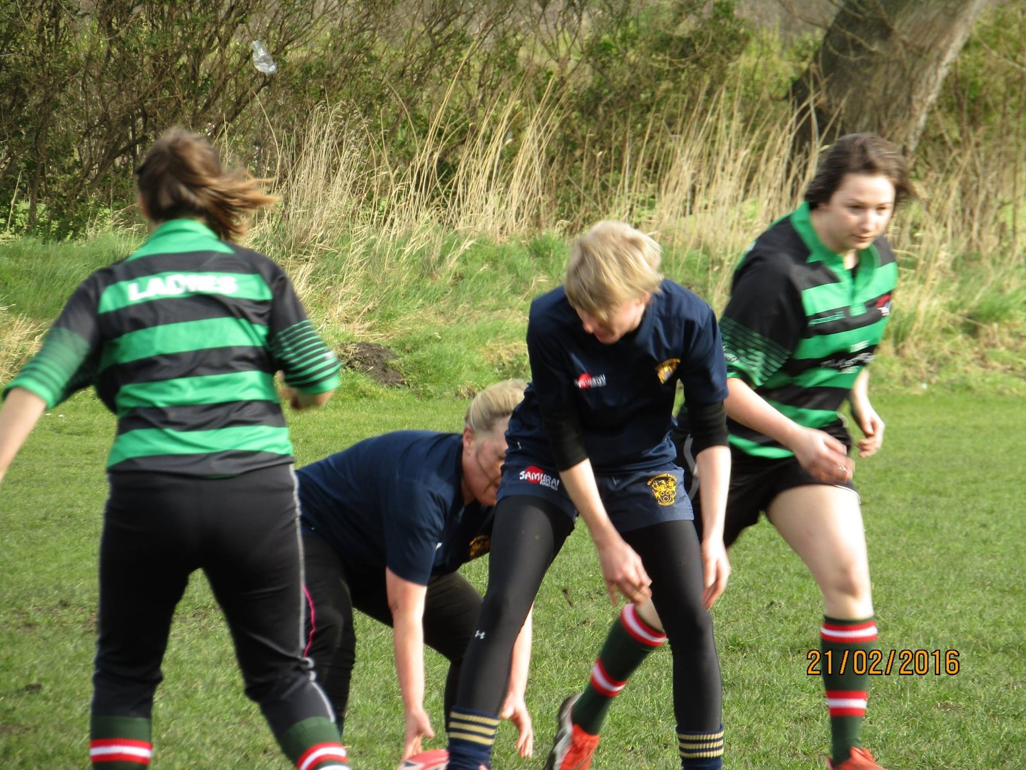 Hoylake Ladies RFC in action