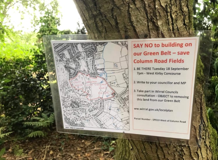 Caldy green belt could be saved from development