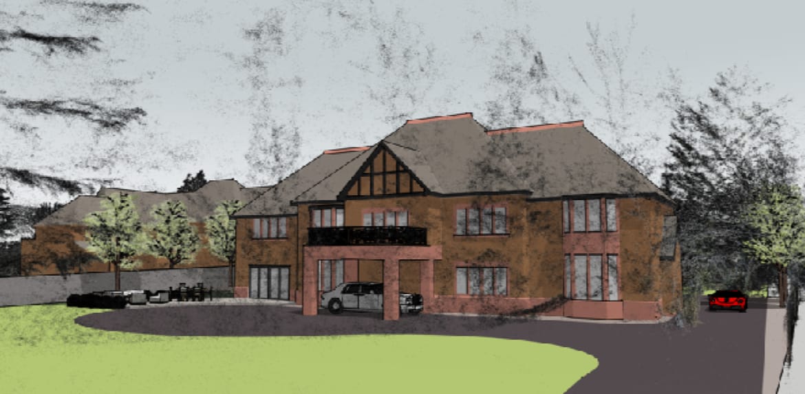 Two new multi-million pound homes proposed for Caldy