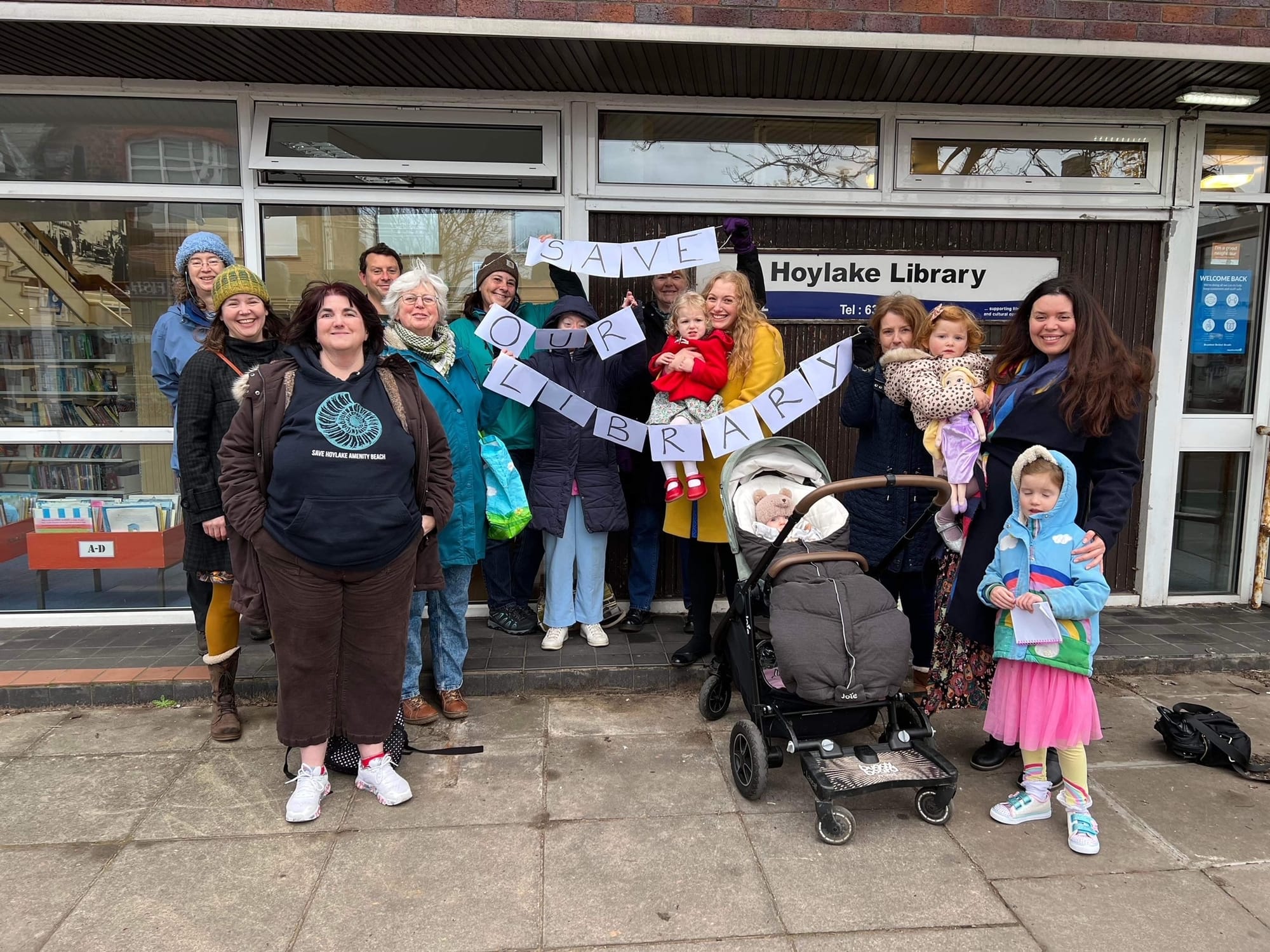 Hoylake Library campaign gathers momentum