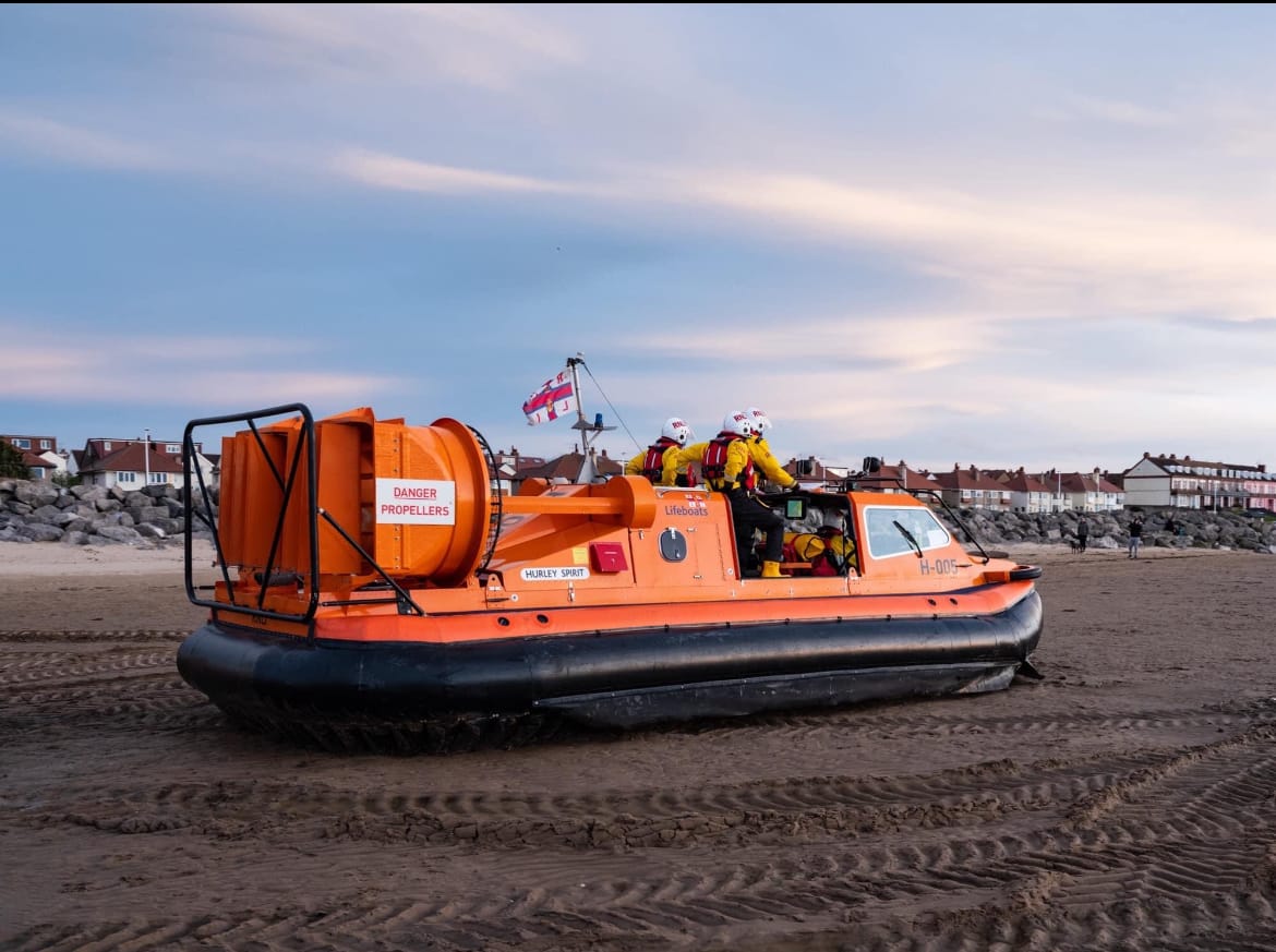 Two children rescued by Hoylake RNLI