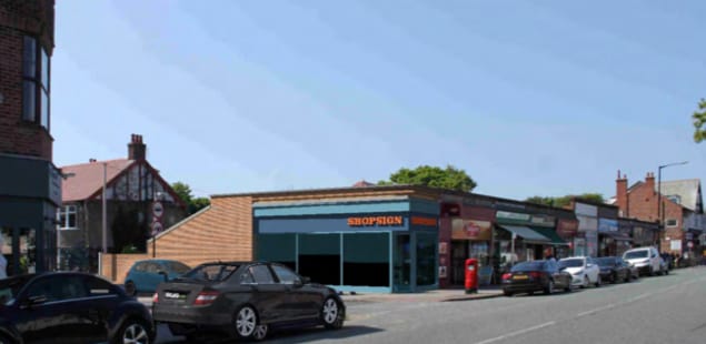 Apartment over proposed shop unit scrapped