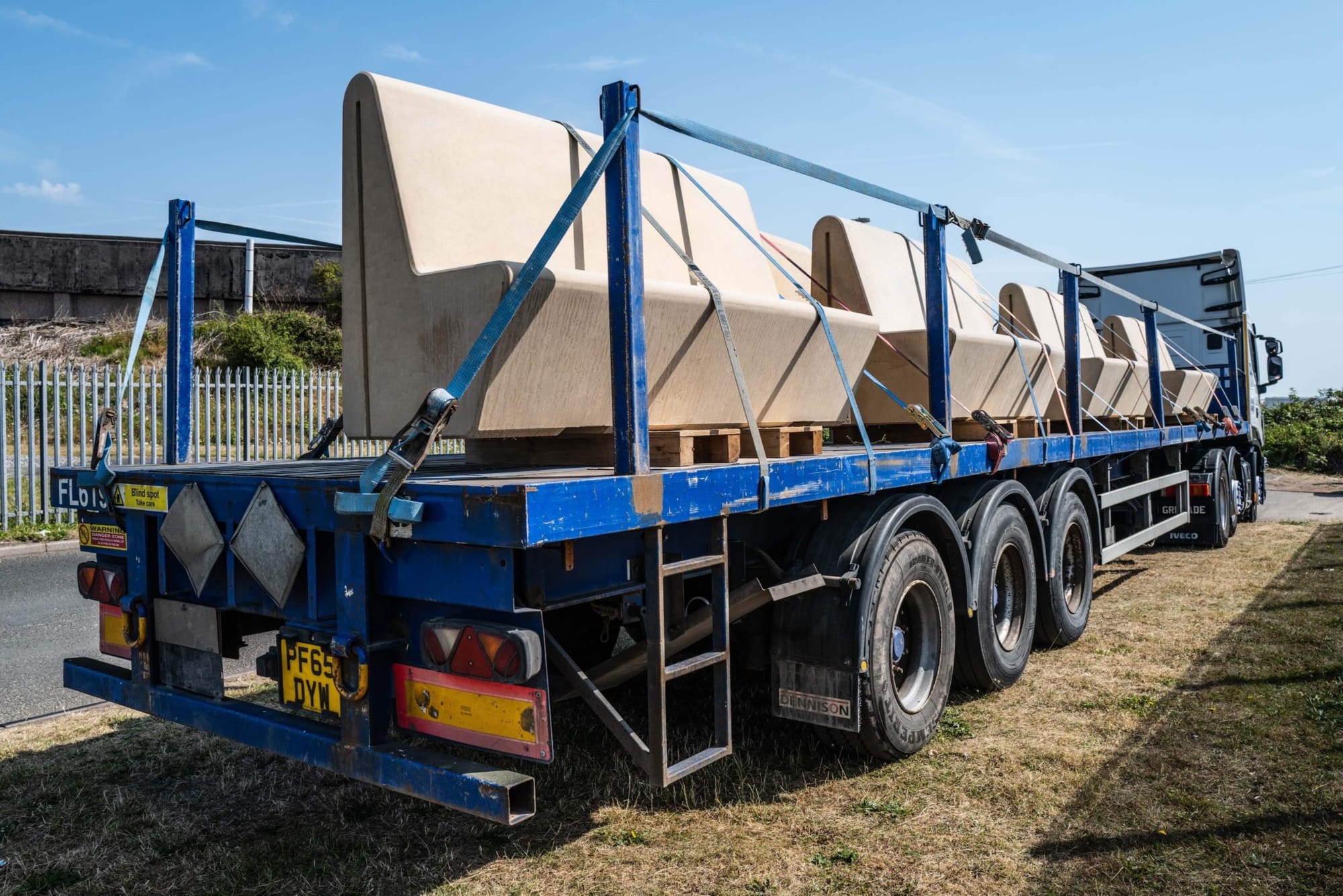 First photo of West Kirby's new flood wall