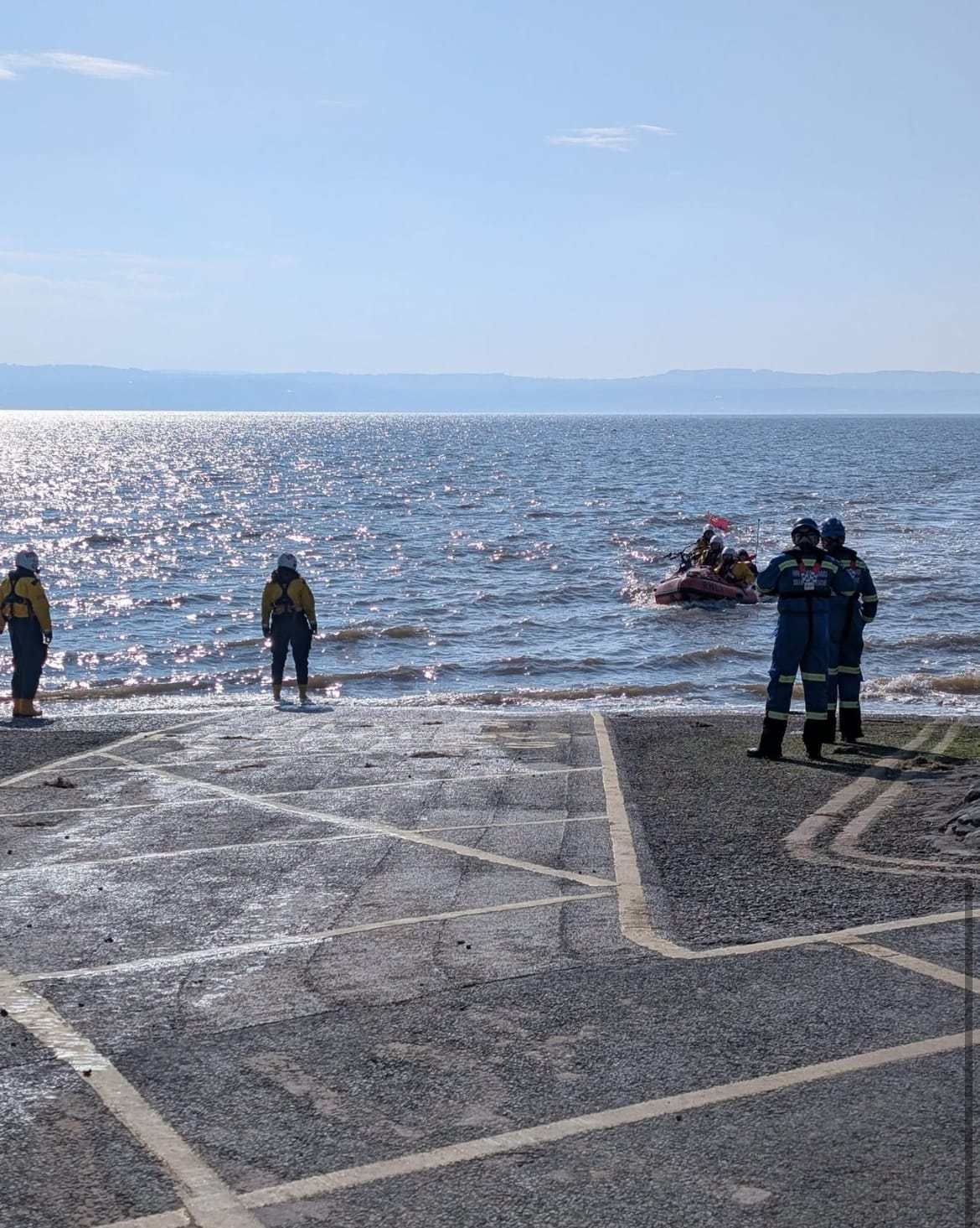 Cyclists rescued after getting stranded on way back from Hilbre Island