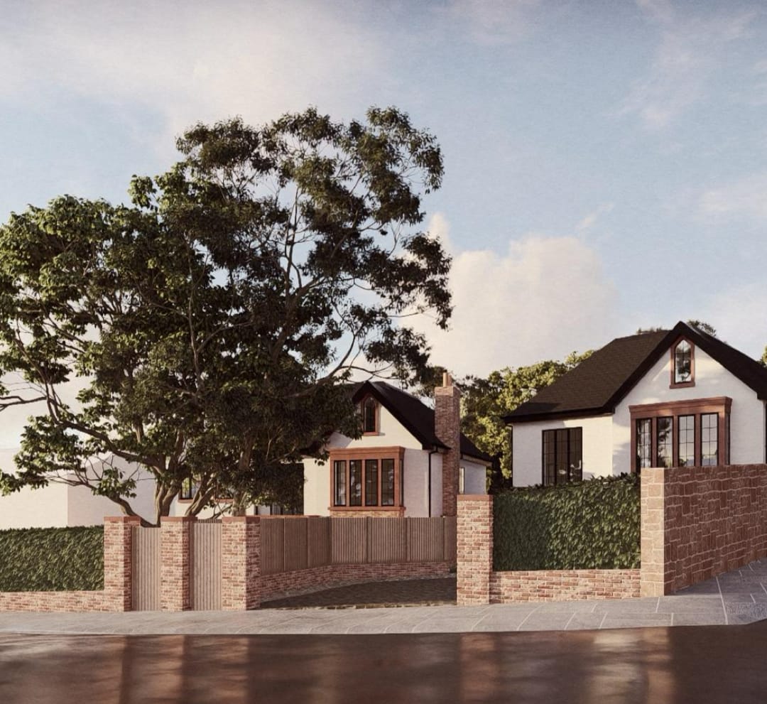 Plan to knock down house and replace with two new homes